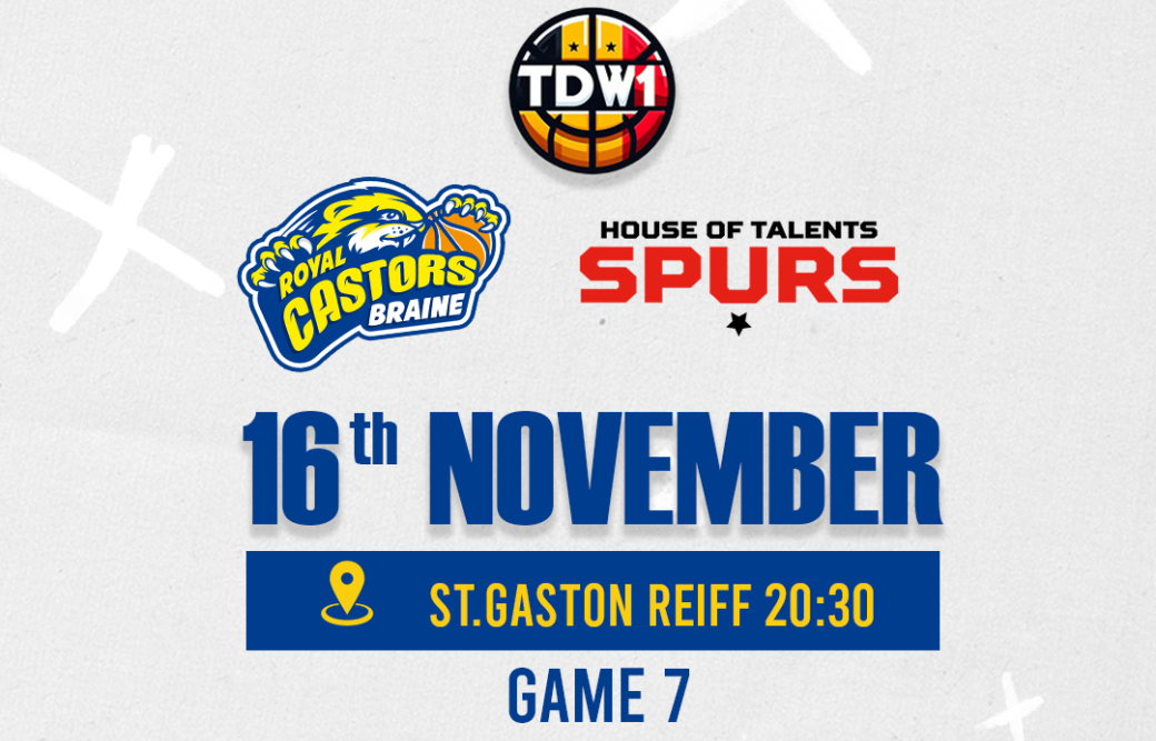 Castors Braine - Kortrijk Spurs