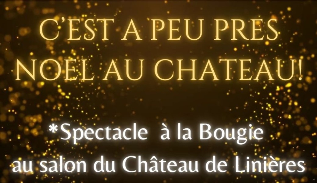 C'est à peu près Noel au Château de Linières!