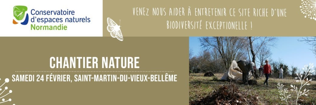 Chantier nature sur la pelouse des Houles Blanches 24/02/2024