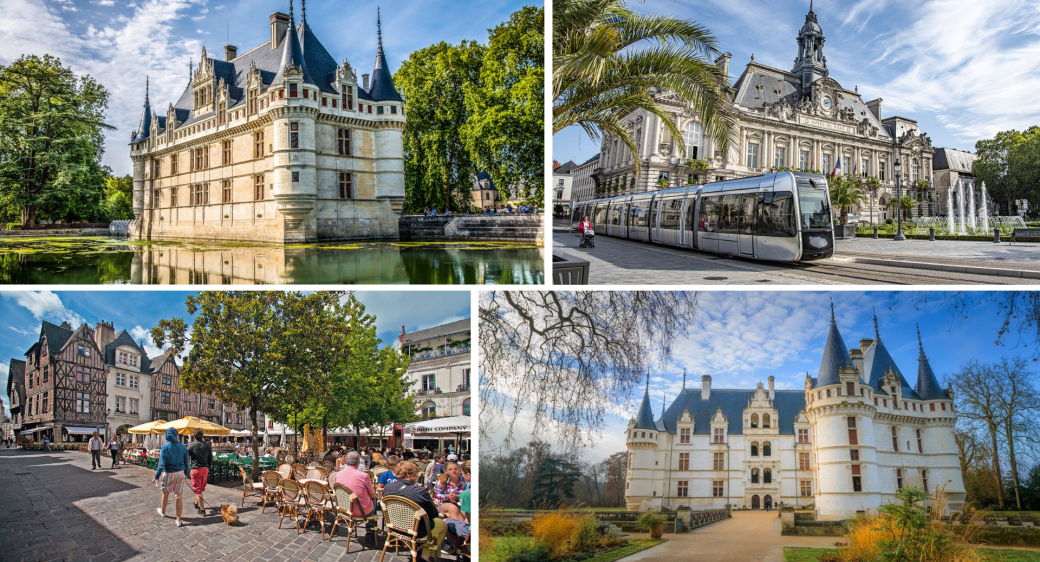 Château d'Azay-le-Rideau & Tours - DAY TRIP - 6 octobre