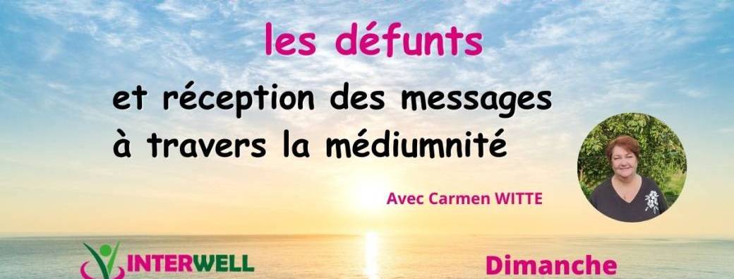 Séance de contacts avec les défunts et réception de messages à travers la médiumnité