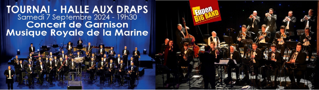 Concert de Garnison Musique Royale de la Marine suivi du concert du Big Band Eupen