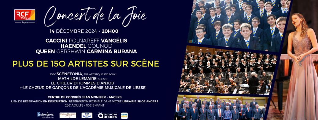 Concert de la joie RCF Anjou 