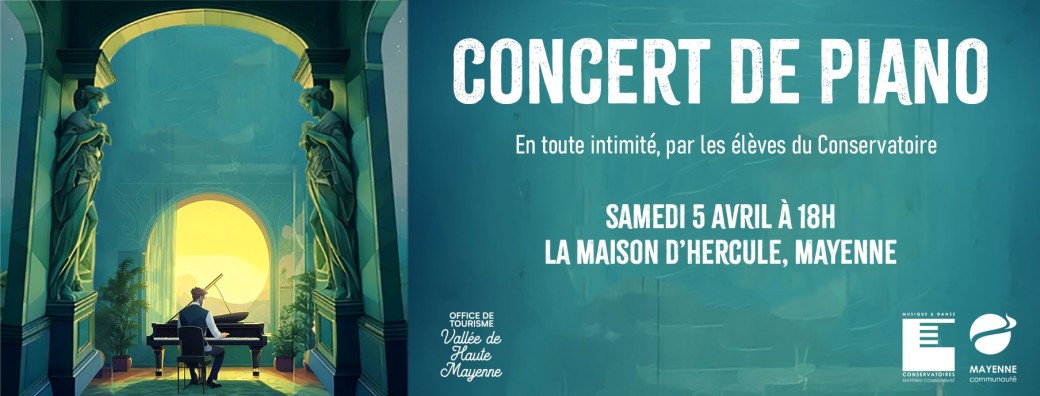 Concert de piano des élèves du conservatoire