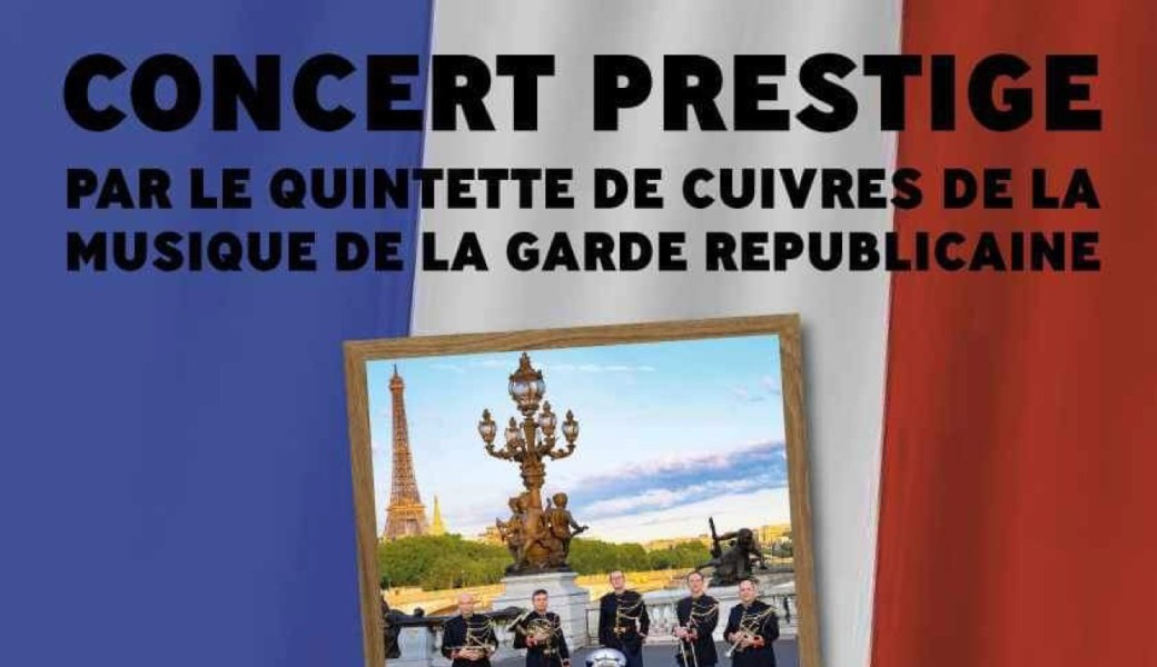 Concert du Quintette de cuivres de la musique de la Garde Républicaine