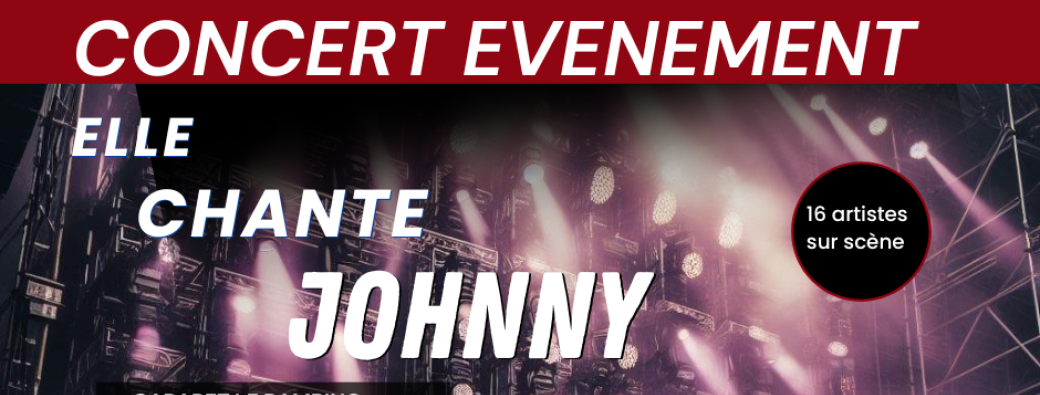 CONCERT ELLE CHANTE JOHNNY