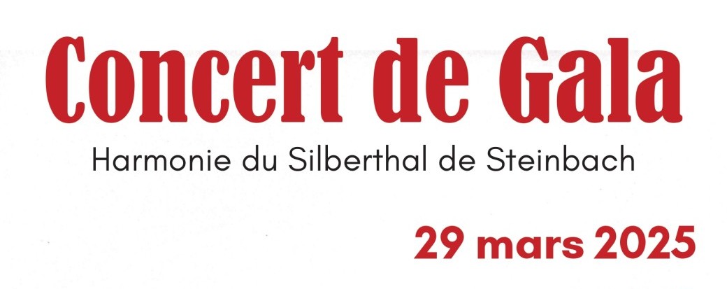 Concert de Gala - Harmonie du Silberthal