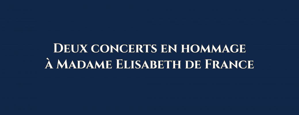 Concert Madame Elisabeth