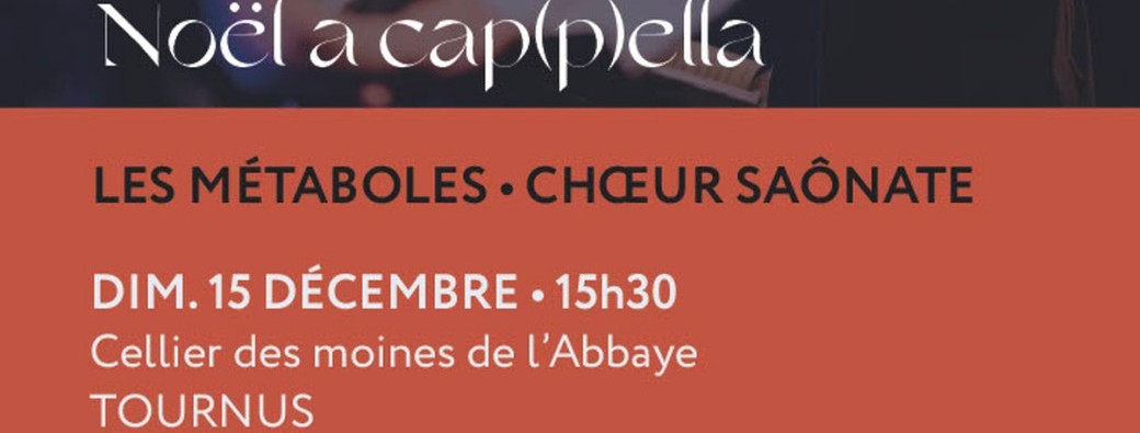 Concert Noël a cappella avec les Métaboles