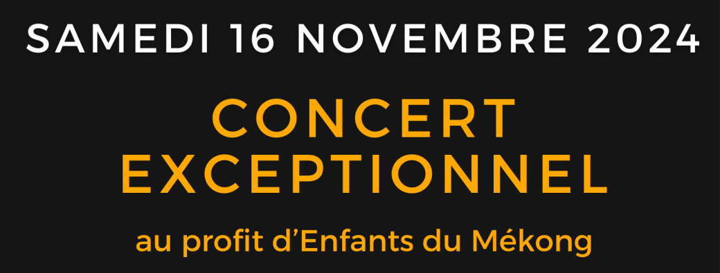 Concert Piano pour Enfants du Mékong