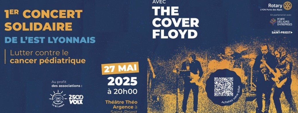 Concert Solidaire : Tribute to Pink Floyd by The COVERFLOYD