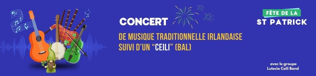 Concert suivi d'un bal de musique traditionnelle irlandaise 