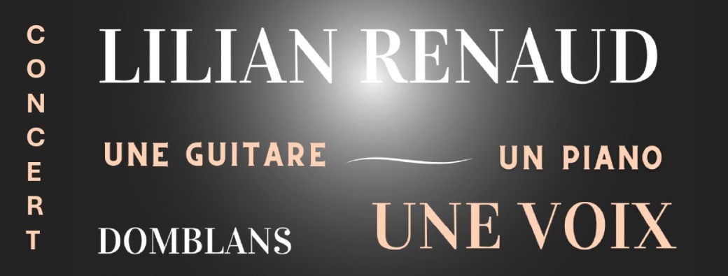 Lilian Renaud en concert - Tremplin 2024