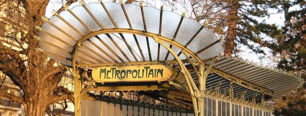 Les entrées de métro d'Hector Guimard