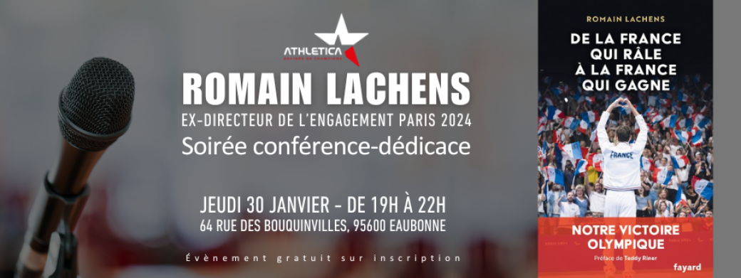 Conférence-Dédicaces Romain Lachens