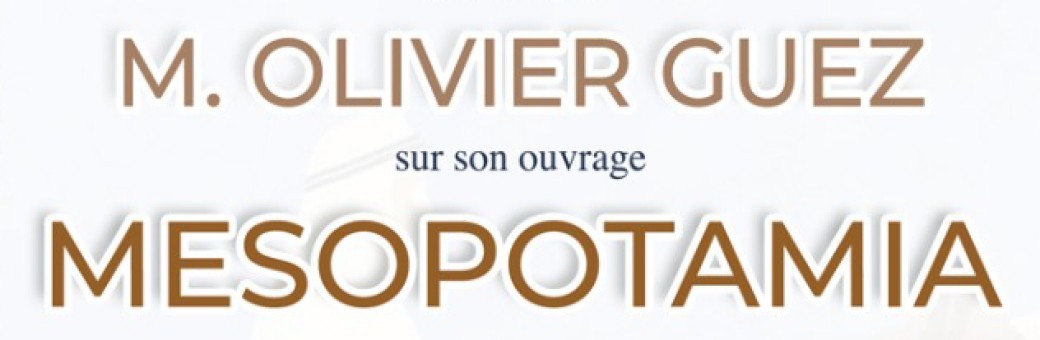 CONFERENCE OLIVIER GUEZ