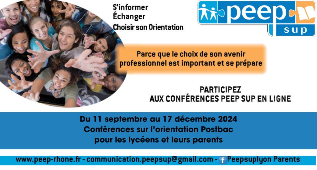 Conférences PEEP Sup 24-25