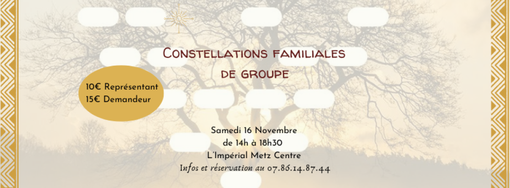 Constellations Familiales de groupe