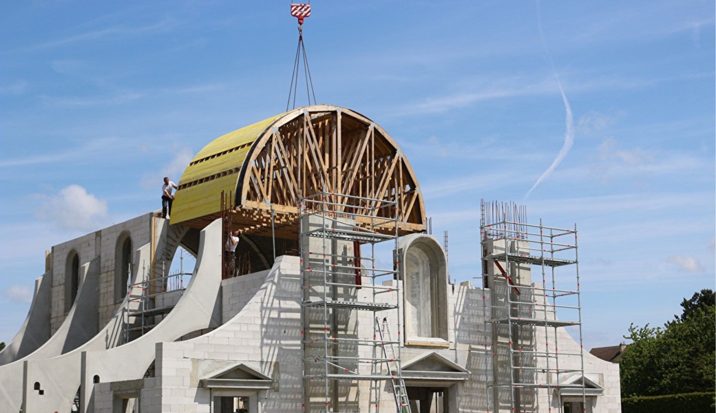 Construction de l'eglise d'Arras