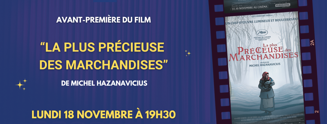 CRIF / Avant-première privée du film "La Plus Précieuse des marchandises"