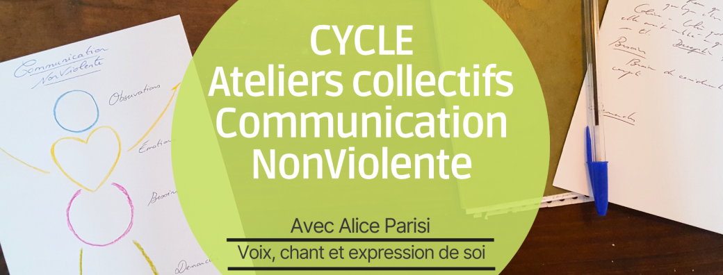 Cycle d'Ateliers collectifs de Communication NonViolente