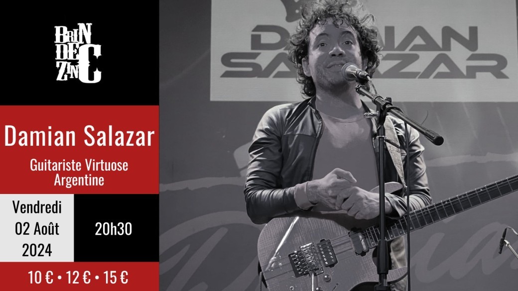 Damian Salazar (Guitariste virtuose • Argentine)