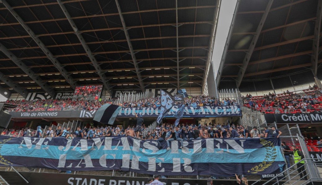 Déplacement en bus HAC FANS a Rennes