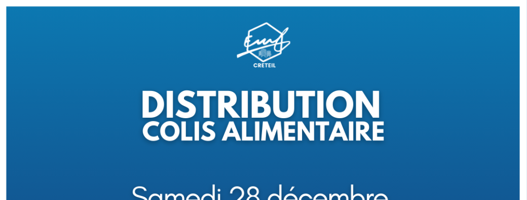 Distribution de colis alimentaire du samedi 22 février 2025