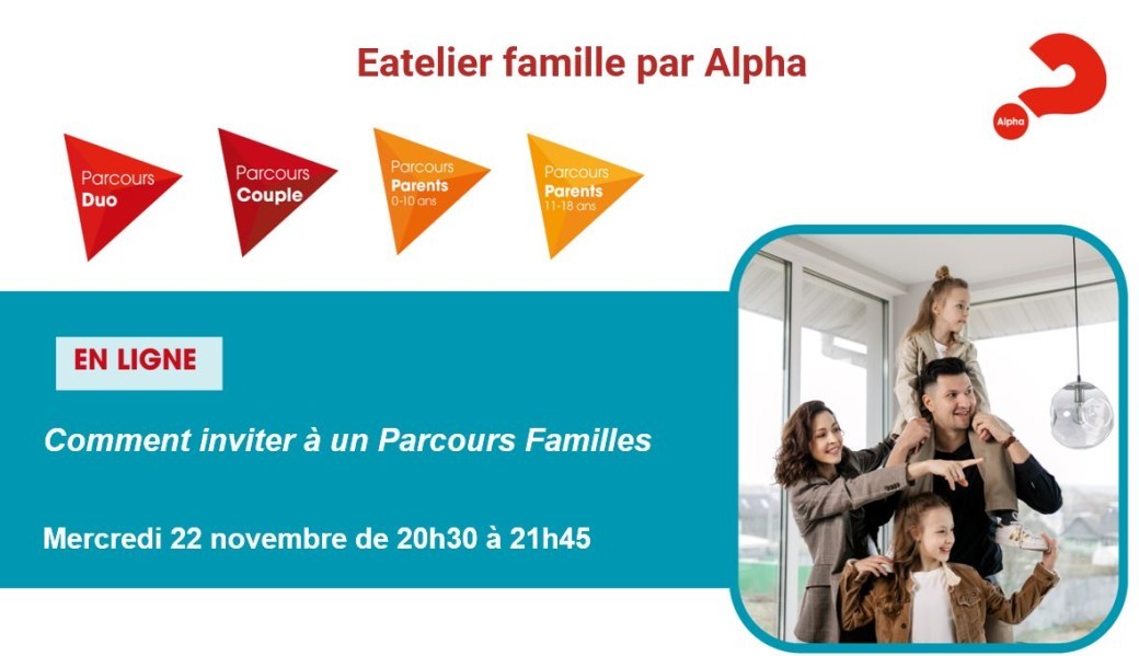 E-atelier Famille par Alpha :  Comment inviter à un Parcours familles 