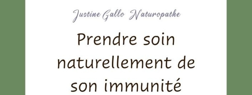 Ebook prendre soin naturellement de son immunité