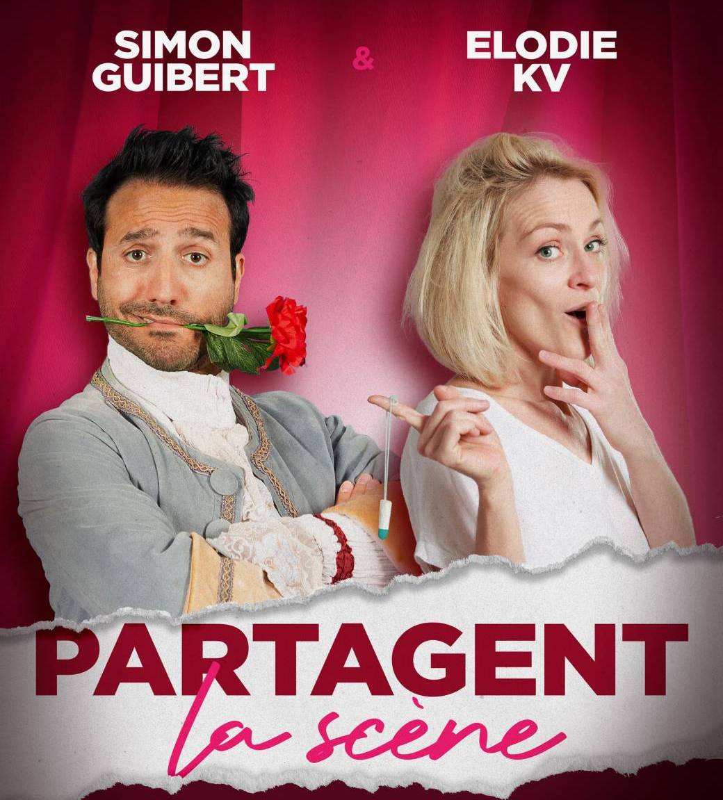 Elodie Kv et Simon Guibert partagent la scène !