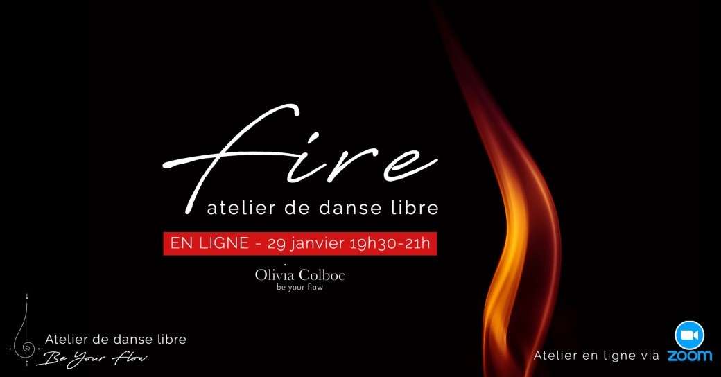 Atelier Be Your Flow EN LIGNE : FIRE