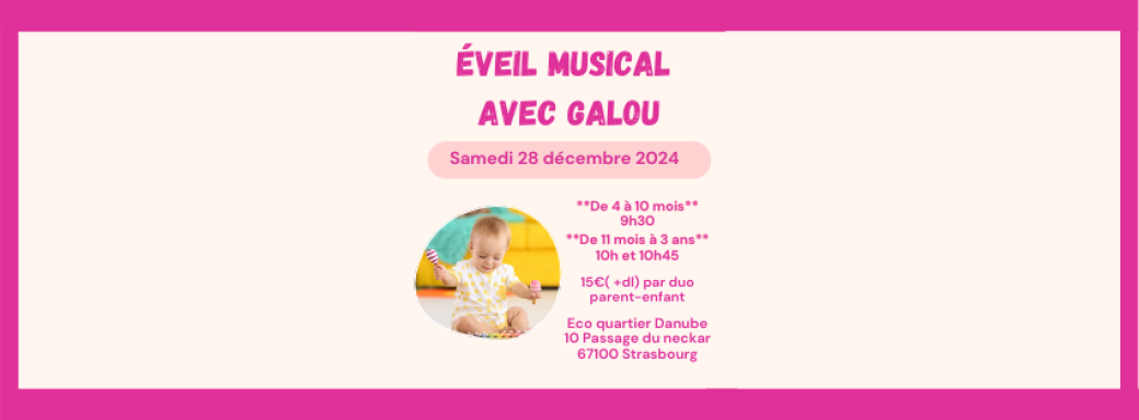 Eveil musical avec Galou