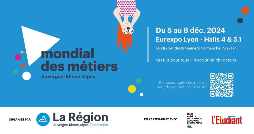 Exposants - partenaires & presse Mondial des Métiers Auvergne-Rhône-Alpes 2024