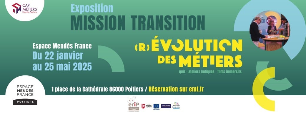 Exposition "Mission transition. (R)évolution des métiers"