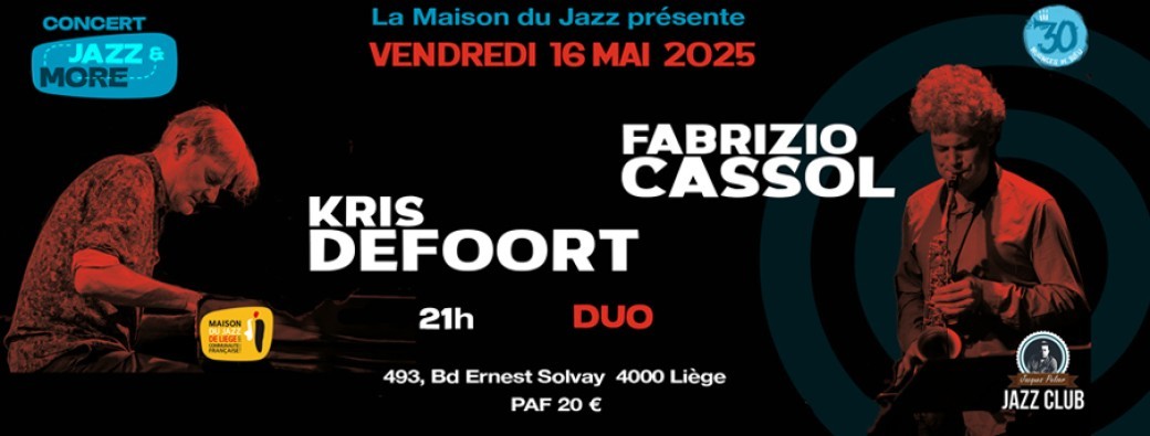 Fabrizio Cassol - Kris Defoort Duo