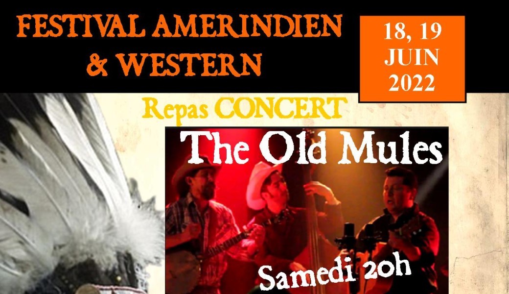 Repas Concert Country Old West