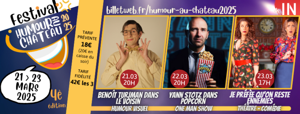 Festival "Humour au château" 2025