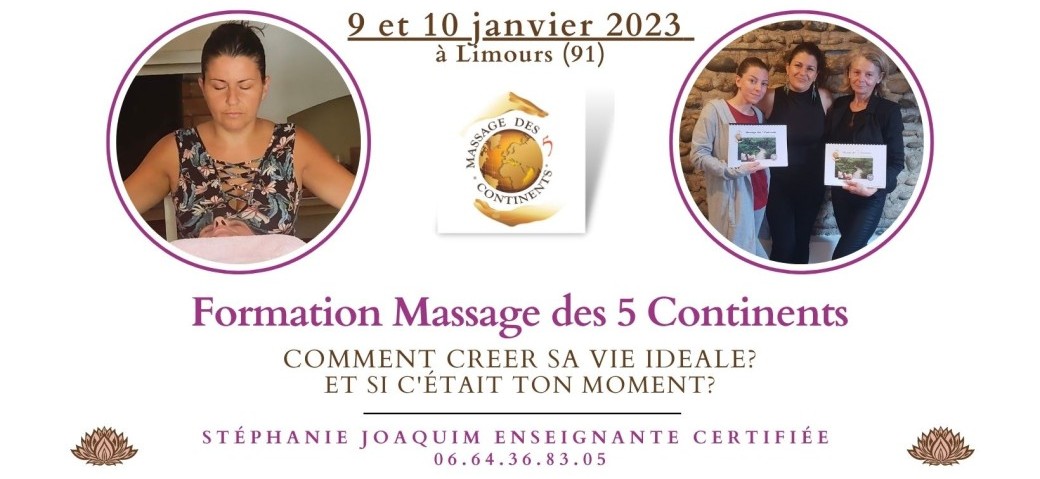 Tickets Formation Au Massage Des 5 Continents Billetweb