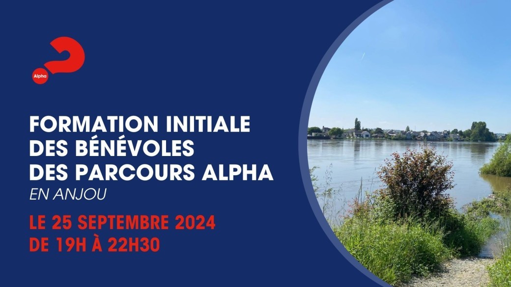 Formation des bénévoles des parcours Alpha en Anjou - 25 septembre 2024