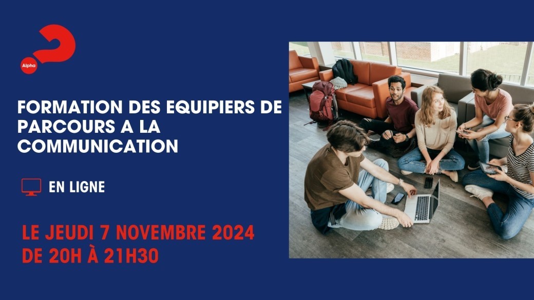 Formation des équipiers de parcours à la communication - 7 novembre 2024