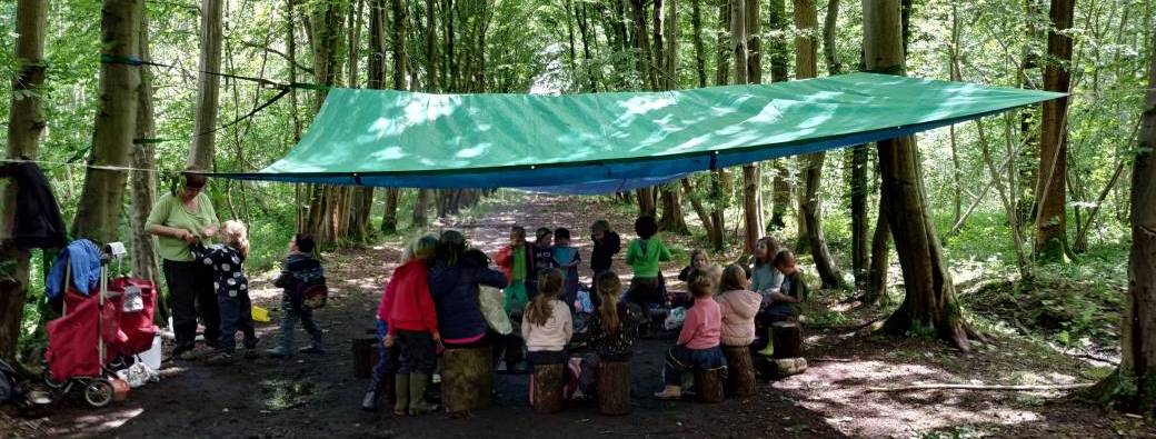 Formation "Noeuds et abris" pour l’école du dehors et l’animation nature