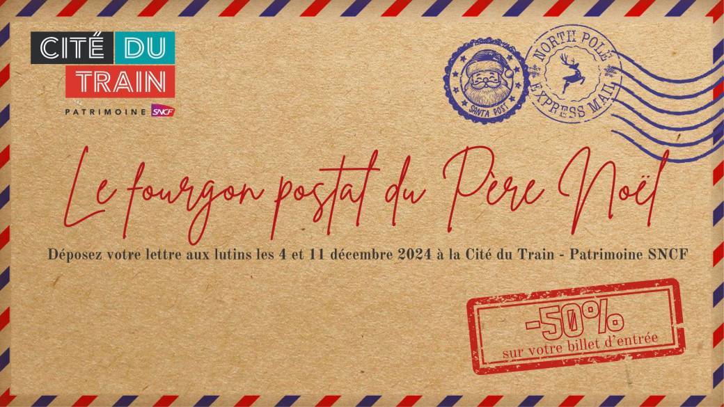 Fourgon Postal du Père Noël