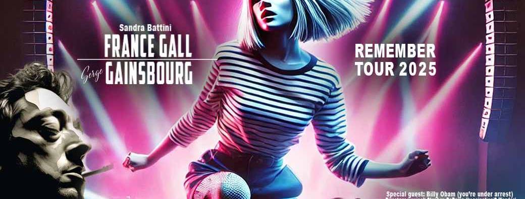  France Gall - Gainsbourg, REMEMBER TOUR 2025 , concert à Abbeville