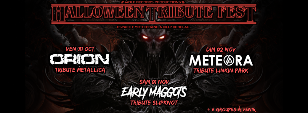 HALLOWEEN TRIBUTE FEST 2025