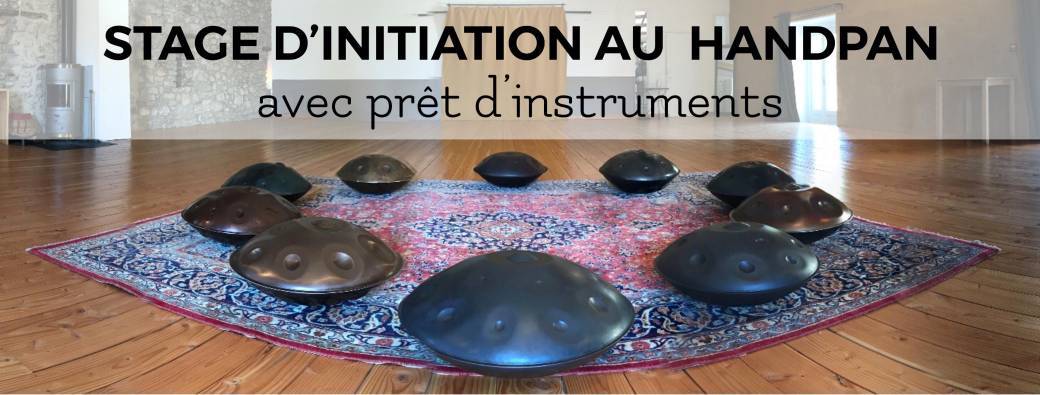 Stage de Handpan | Week-end entier (Avril)