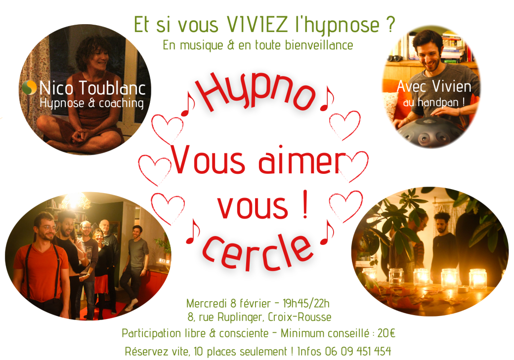 Tickets Hypno Cercle Vous Aimer Vous Billetweb 