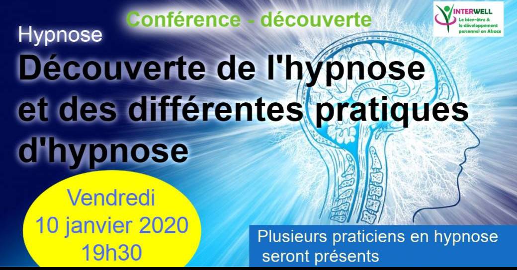 Conf "Découverte de l'hypnose et les différents types d'hypnose"