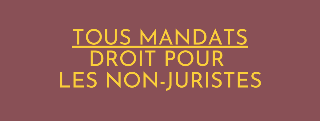 Droit pour les non-juristes