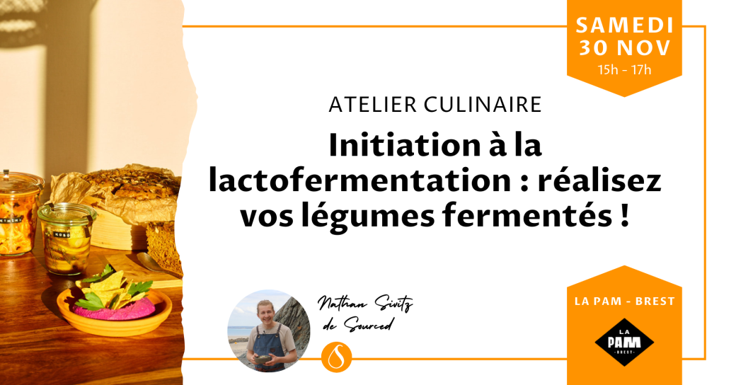 Initiation à la lactofermentation : réalisez et cuisinez vos légumes fermentés